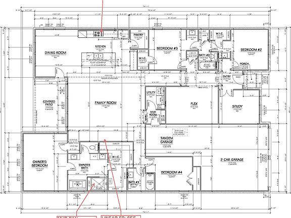 The Houston floor plan by Kindred Homes