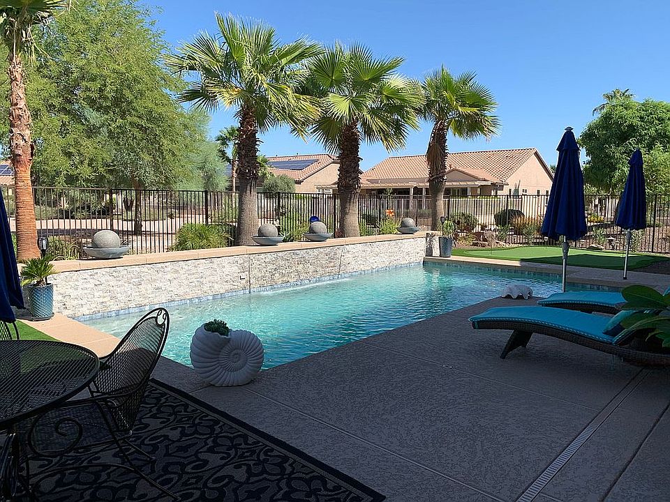 Heated pool 