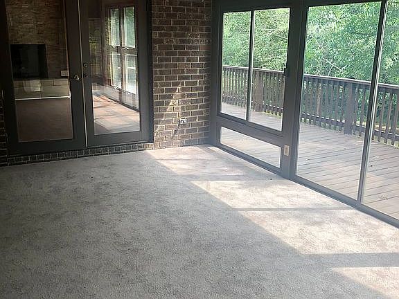 Up -Sunroom & Deck View