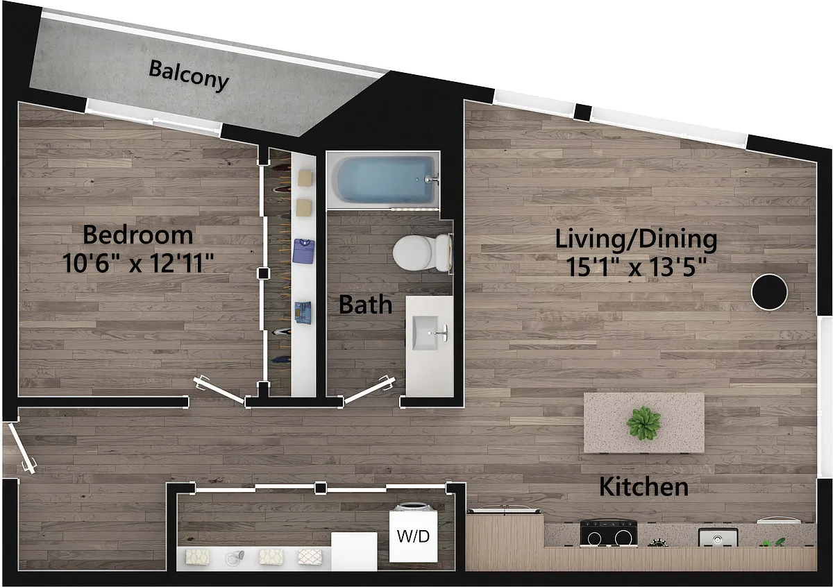 Floor plan 1013B