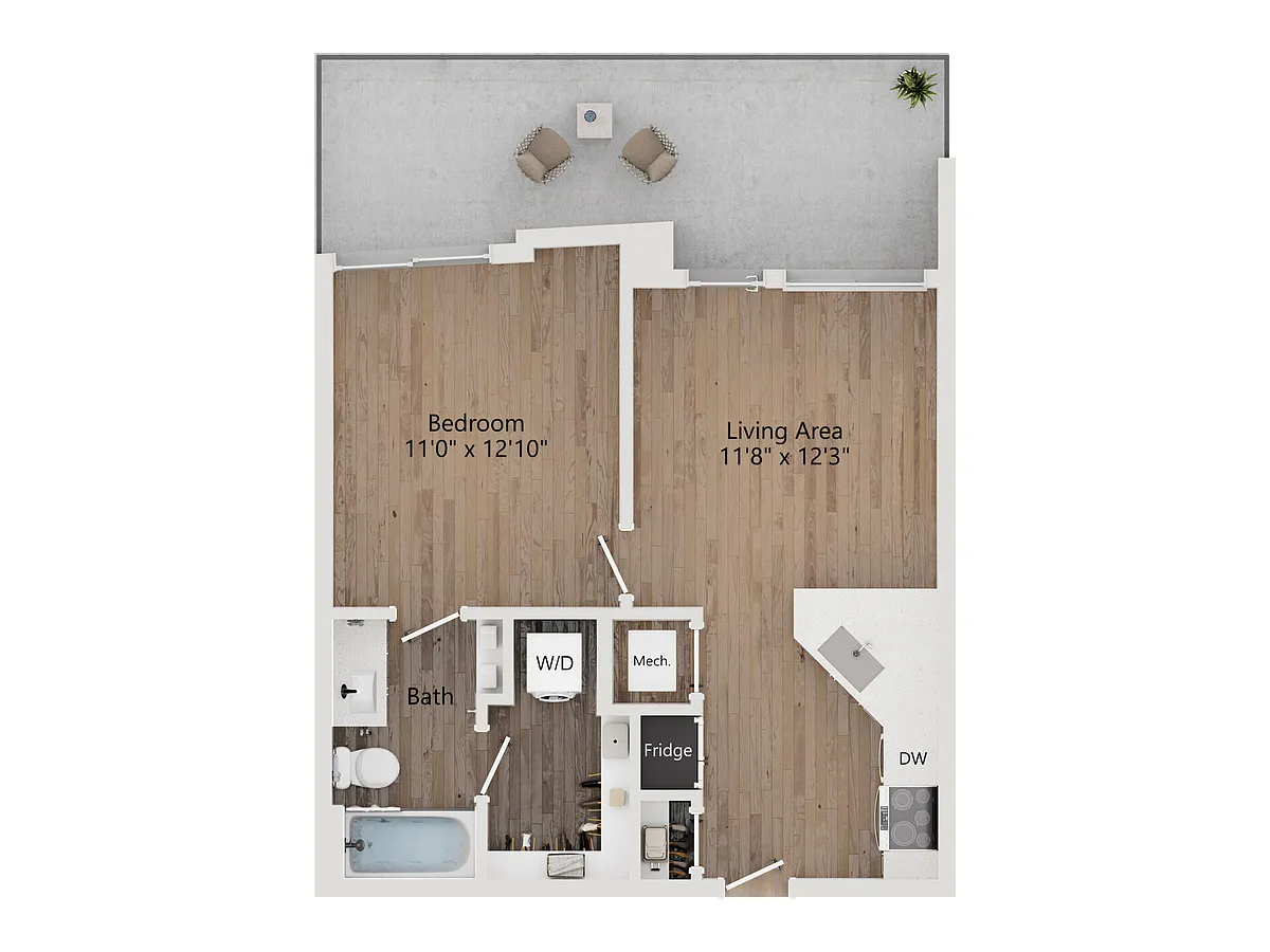 Floor plan A1