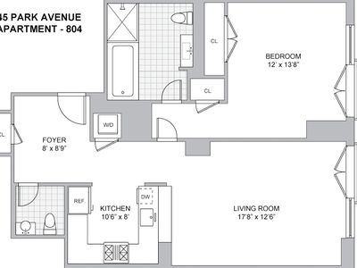 45 Park Ave APT 804, New York, NY, 10016