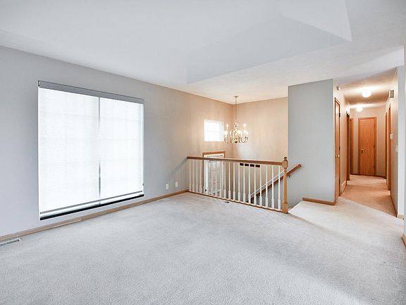 Living Area With Vaulted Ceiling