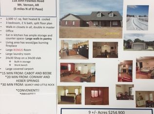 118 John Fowlkes Rd, Mount Vernon, AR 72111