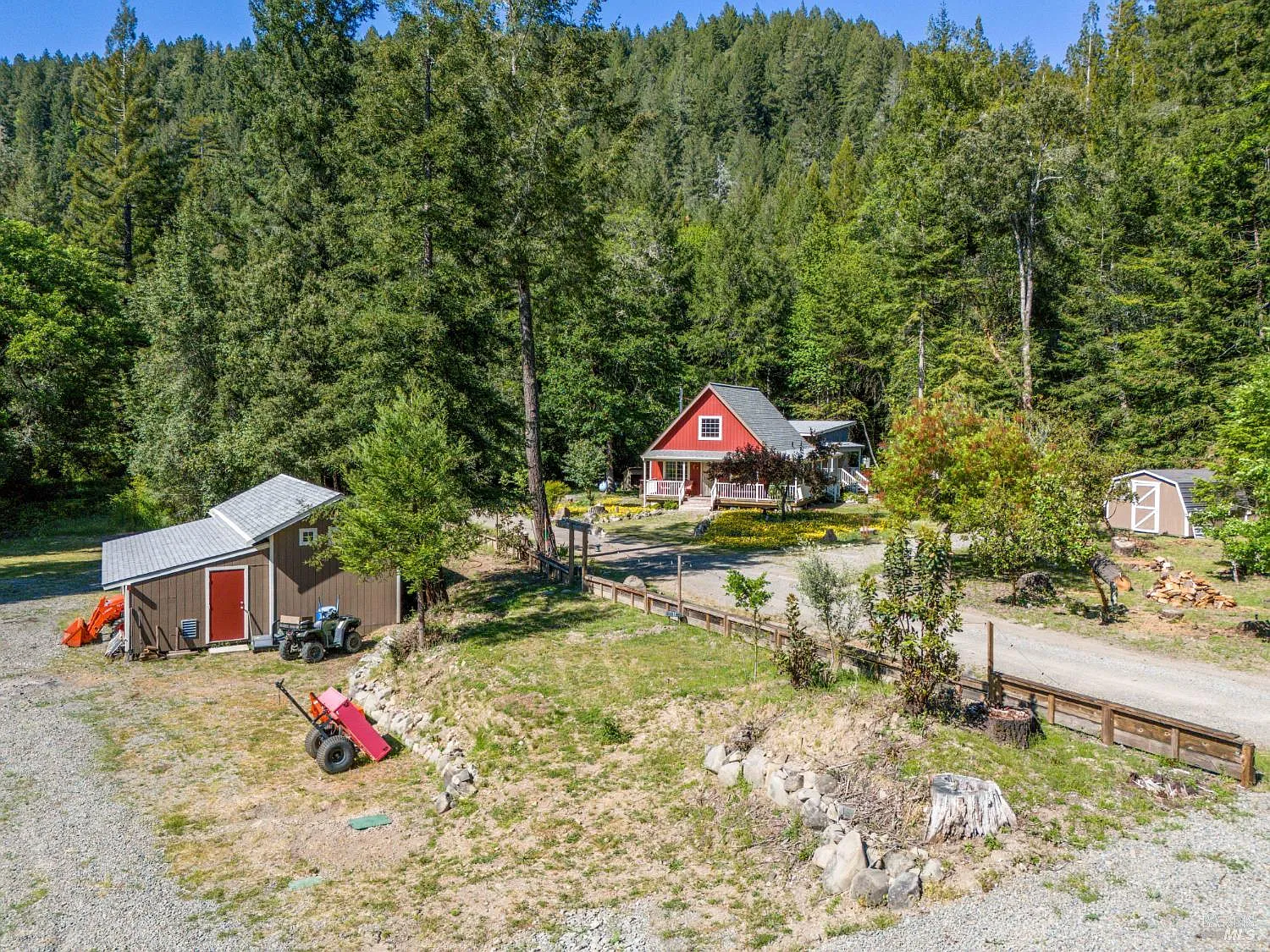 78880 Hwy 271 Highway, Piercy CA - Owner Finance Home