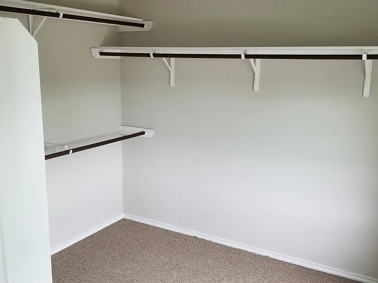 Master bedroom walk-in closet