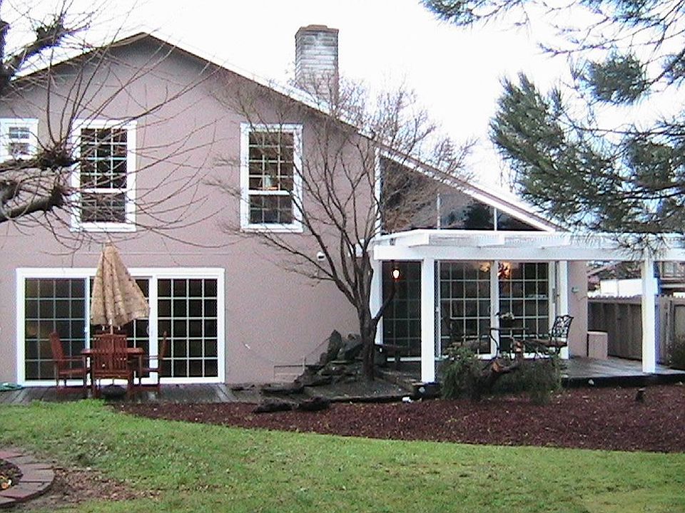beautiful backyard