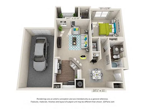 Floor plan The Tannehill