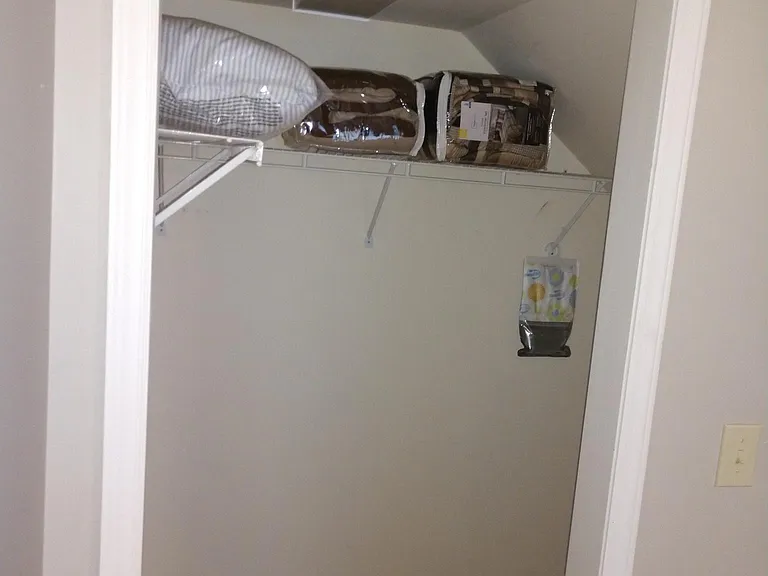 Closet on large bedroom