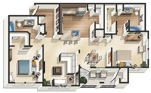 Floor plan B2