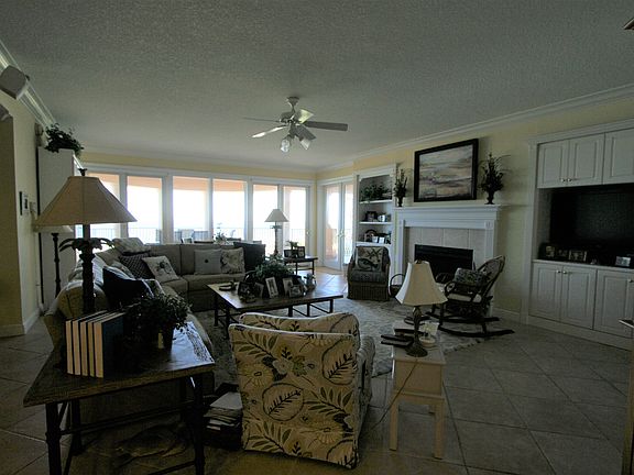 great room with fireplace