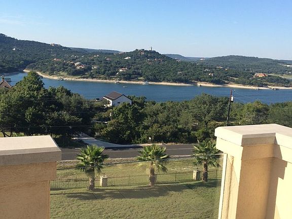 Master balcony view Lake Travis