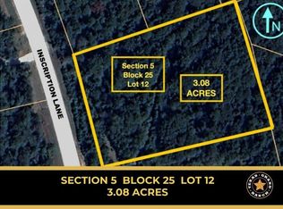 5-25-12 Inscription Ln Lot 12, Huntsville, TX 77340