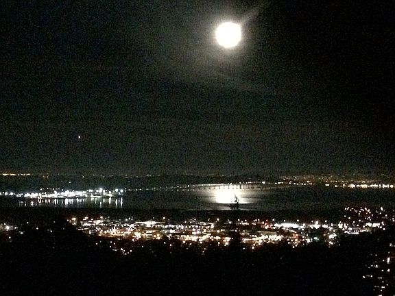 View at night