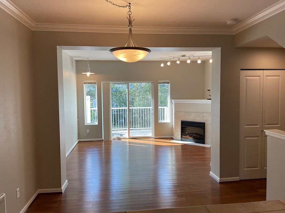Living and dining room.