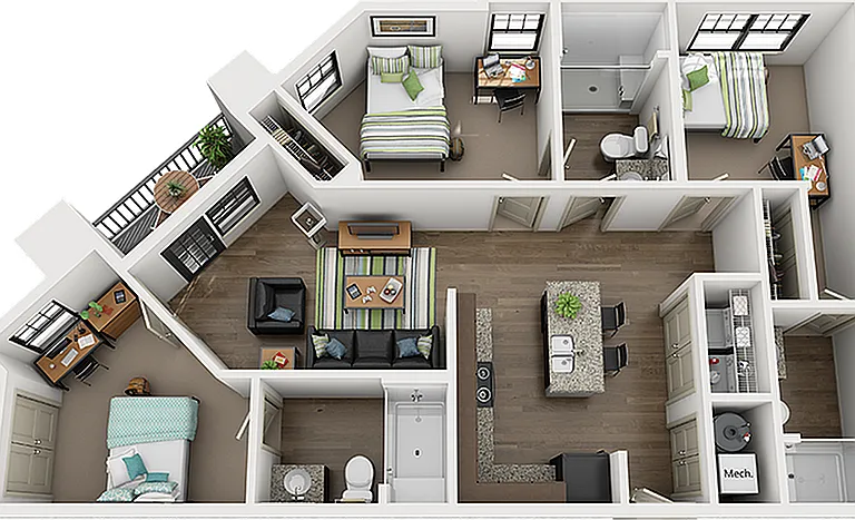 Riverfront-Village-Chimes-3x3-Floor-Plan