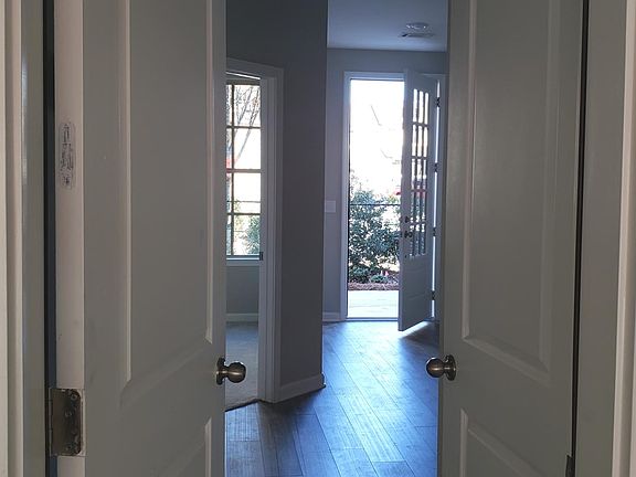 Garage side entrance