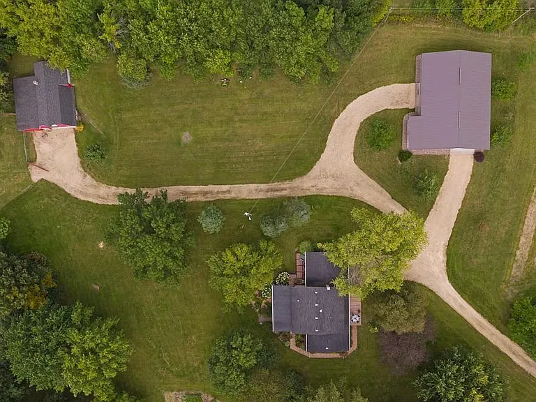 Aerial view of 22516 Natchez Ave