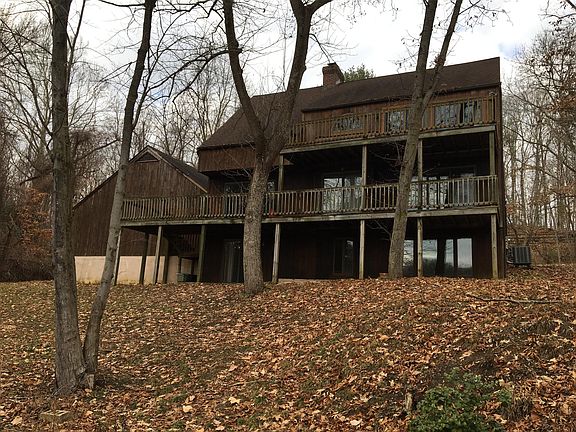 View of house from water
