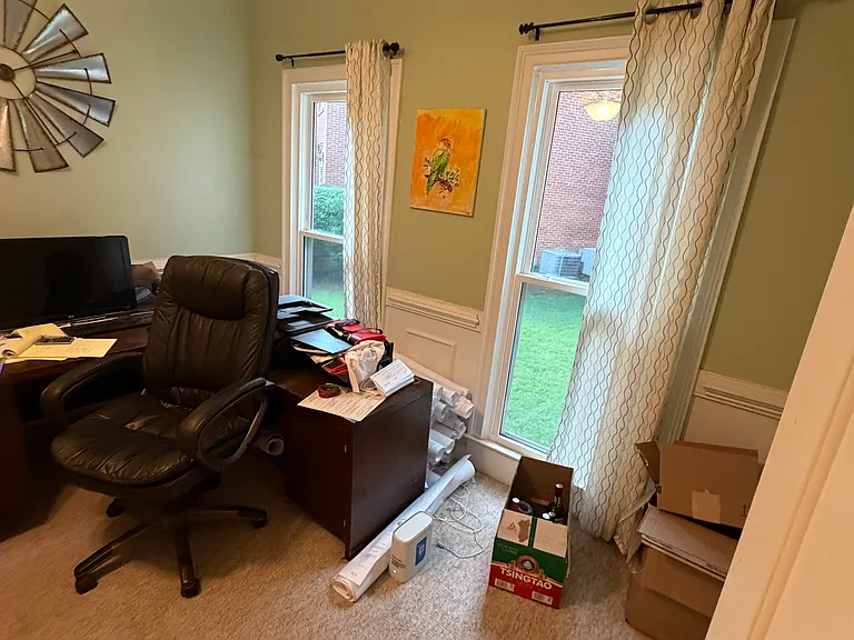 Formal dining near kitchen