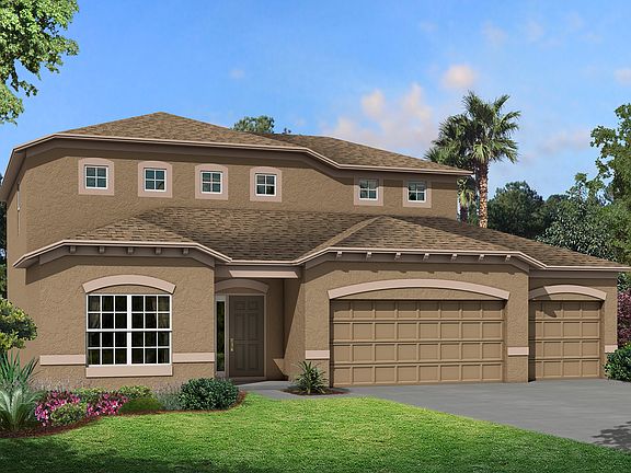 Aranada Elevation B 3-Car