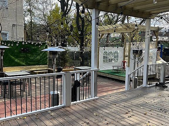Outside Deck and Patio View