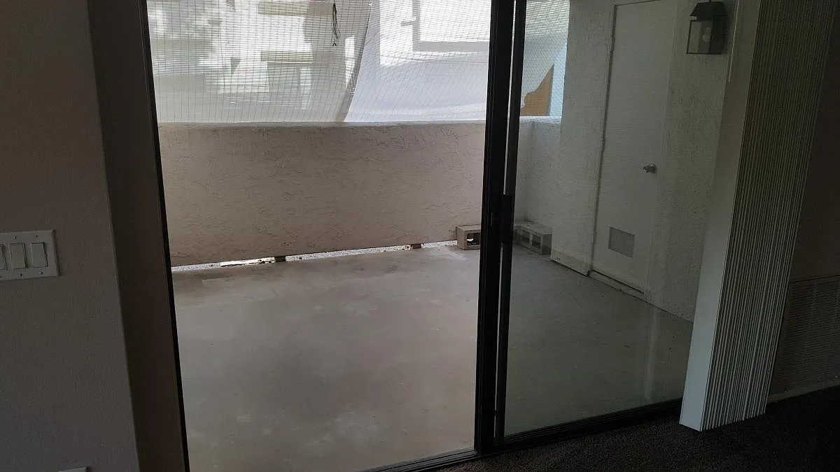 large patio with storage - 8439 Westmore Rd #79