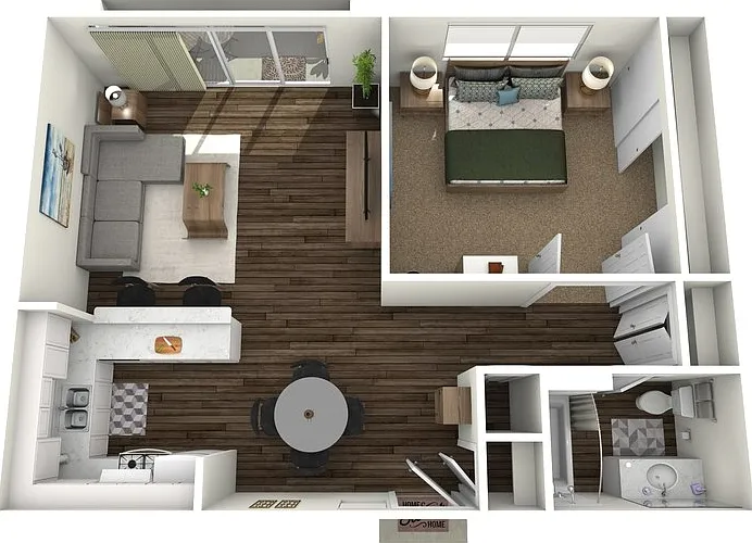 The Olive Floorplan Diagram