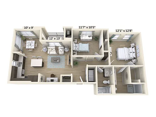 Floor plan B1