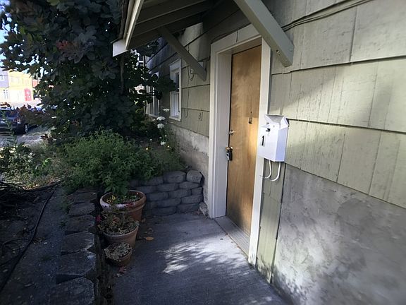 entrance to unit