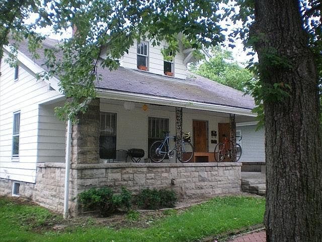 Lower level apartment has a private entrance located at the rear of the house.