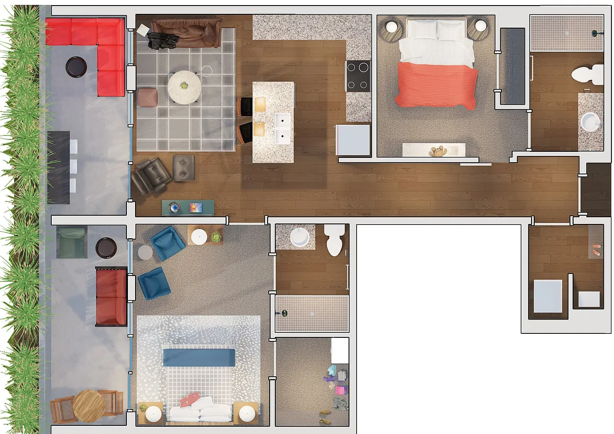 Floor plan B12
