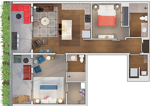 Floor plan B12