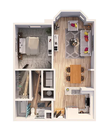 Floor plan A5 - Milan