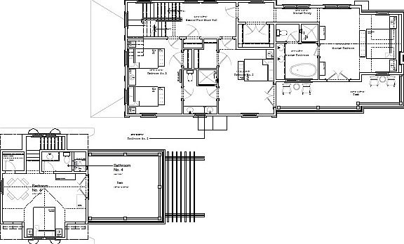 Carriage House; Main 2nd Fl