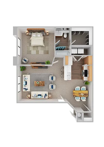 Floor plan The Shenandoah