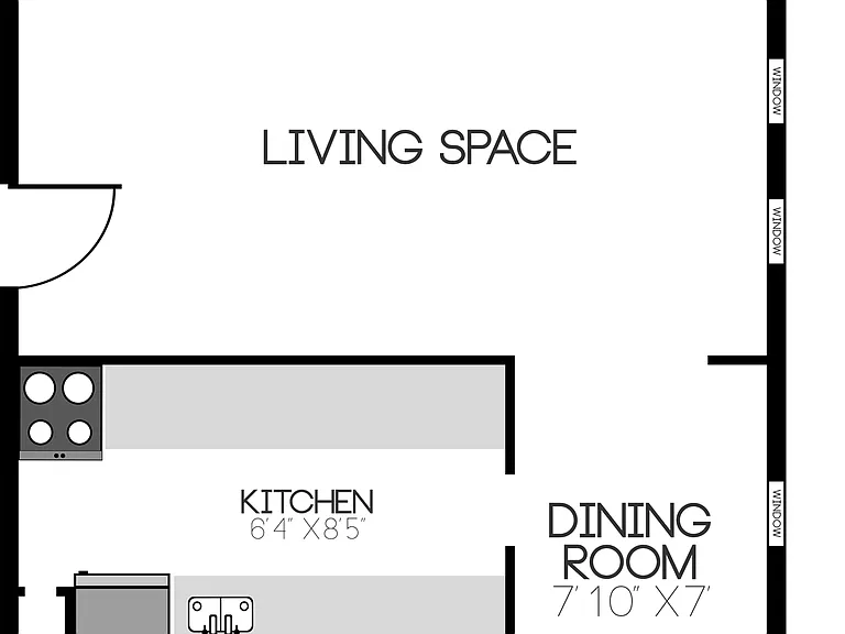 B105 Floor Plan B105 Floor Plan