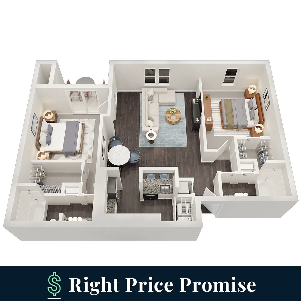 Floor plan The Hideaway