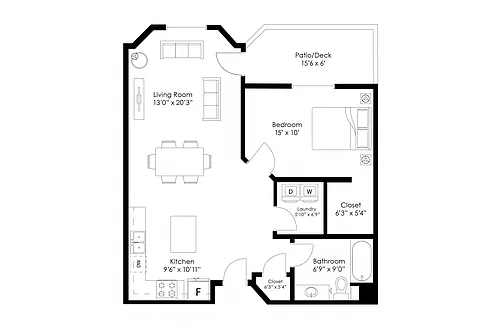 Floor plan A1