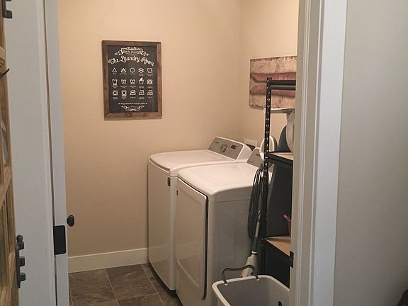 Upstairs laundry room