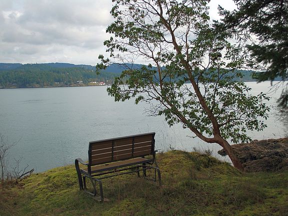 Views to the Orcas ferry