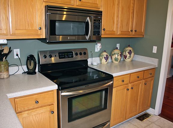 stainless steel appliances