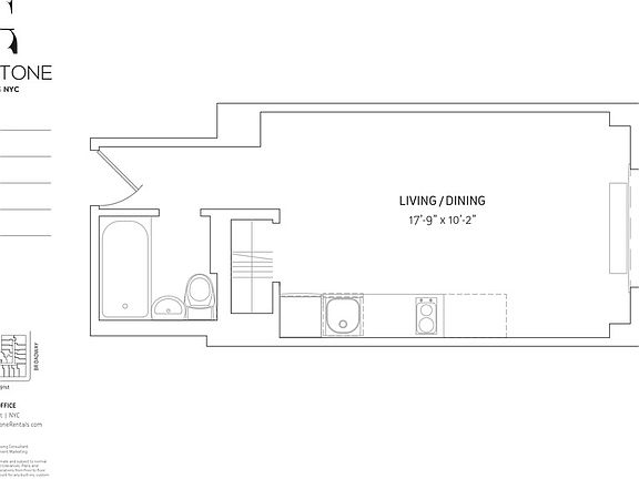 2nd image of 212 W 91st St #3033