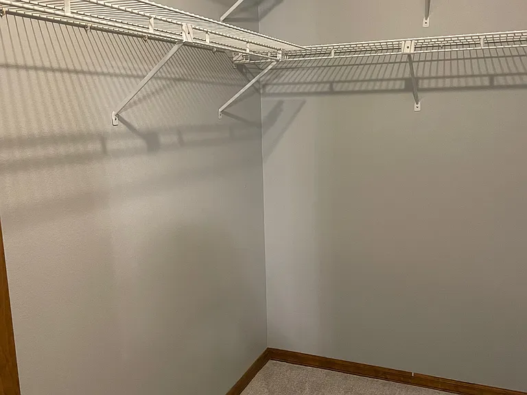 Master walk-in closet