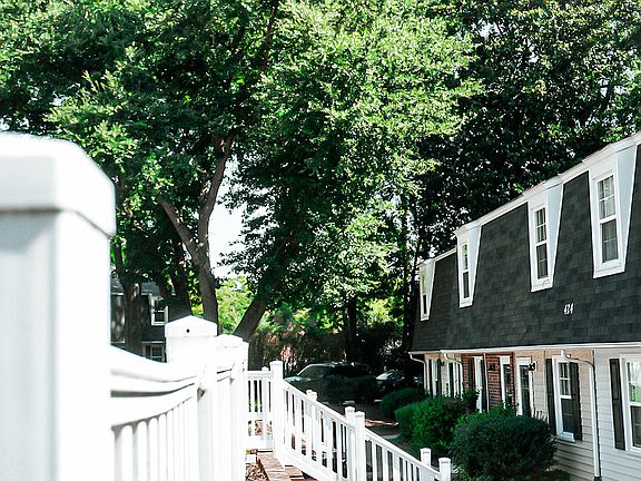 Private entrances welcome you home to The Mordecai on Clover Townhomes.