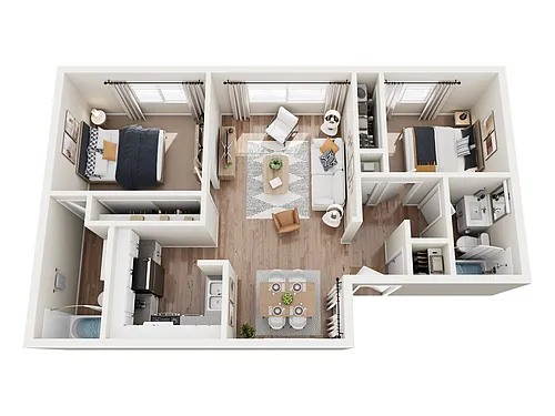Floor plan 2/2A
