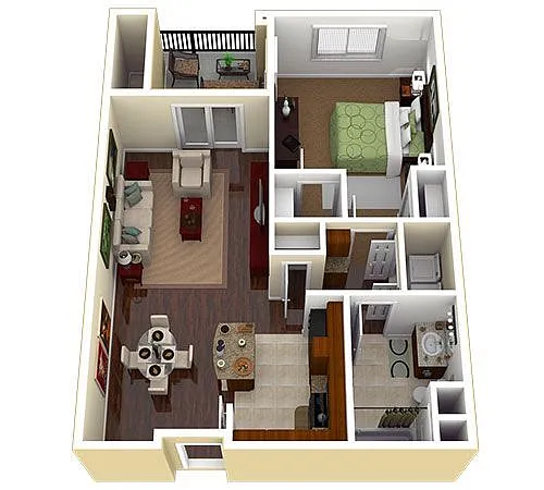 Floor plan Claret