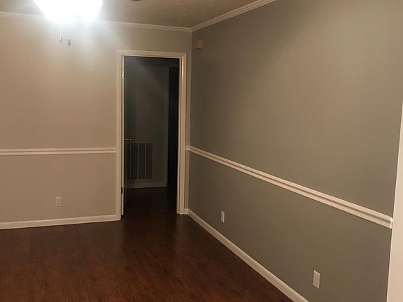 Living room looking towards back of house