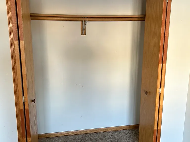downstairs bedroom closet