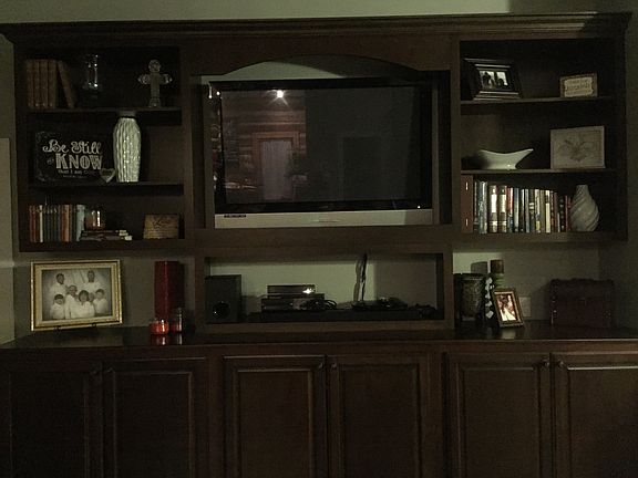 Builtin entertainment centre